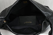Okify CC 26C Hobo Large Bag Black Calfskin 49x39x11cm - 6