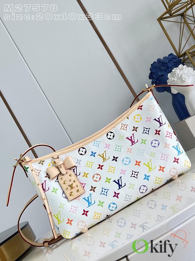 Okify Louis Vuitton x TM CarryAll East West Bag M27578 33x20x10cm  - 1