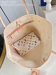 Okify Louis Vuitton x TM Neverfull MM Bag M27787 32x29x17cm - 3