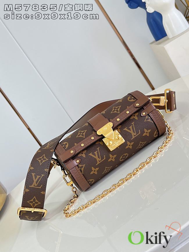 Okify Louis Vuitton Papillon Trunk Bag M57835 19x9x9cm - 1