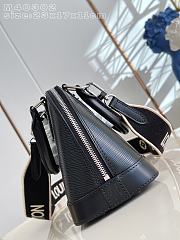 Okify Louis Vuitton Alma BB Bag Black Epi M40302 23x17x11cm - 5