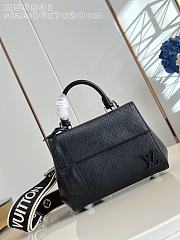 Okify Louis Vuitton Cluny Bag Black Epi 20x16x7cm - 1
