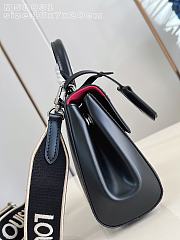 Okify Louis Vuitton Cluny Bag Black Epi 20x16x7cm - 2