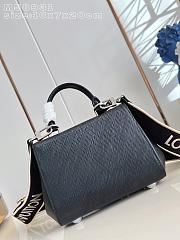 Okify Louis Vuitton Cluny Bag Black Epi 20x16x7cm - 4