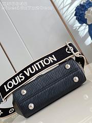 Okify Louis Vuitton Cluny Bag Black Epi 20x16x7cm - 5