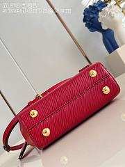 Okify Louis Vuitton Cluny Bag Red Epi M58931 20x16x7cm - 6