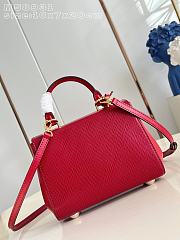 Okify Louis Vuitton Cluny Bag Red Epi M58931 20x16x7cm - 2