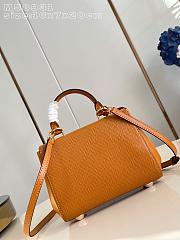 Okify Louis Vuitton Cluny Bag Brown Caramel Epi 20x16x7cm - 4