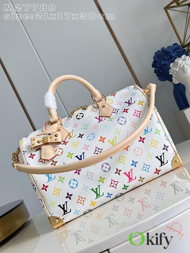 Okify Louis Vuitton x TM Speedy Soft 30 Bag M27789 30x21x17cm - 1