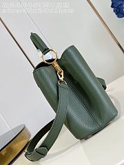 Okify Louis Vuitton Capucines MM Bag Dark Green M24545 30x20x10cm - 3