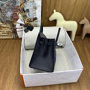 Okify Hermes Birkin 20 Bag Black Badge Beaded Embroidery 27101 - 2