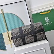 Okify Goyard Barrel Bag Black 40x23x23cm - 4