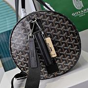 Okify Goyard Barrel Bag Black 40x23x23cm - 6