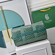 Okify Goyard Barrel Bag Green 40x23x23cm - 4