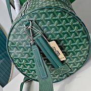 Okify Goyard Barrel Bag Green 40x23x23cm - 3