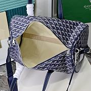 Okify Goyard Barrel Bag Blue 40x23x23cm - 5