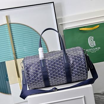 Okify Goyard Barrel Bag Blue 40x23x23cm