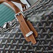Okify Goyard Boston 50 Bag Black And Brown 48x25x25cm - 6