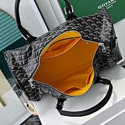 Okify Goyard Boston 50 Bag Black 48x25x25cm - 4