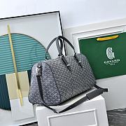 Okify Goyard Boston 50 Bag Gray 48x25x25cm - 5