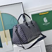 Okify Goyard Boston 50 Bag Dark Blue 48x25x25cm - 5
