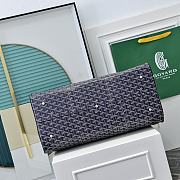 Okify Goyard Boston 50 Bag Dark Blue 48x25x25cm - 4