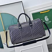 Okify Goyard Boston 50 Bag Dark Blue 48x25x25cm - 3