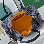 Okify Goyard Boston 50 Bag Dark Blue 48x25x25cm - 2