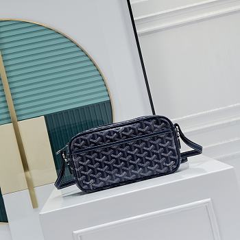 Okify Goyard Cap-Vert PM Bag Dark Blue 23x14x8cm
