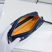 Okify Goyard Cap-Vert PM Bag Dark Blue 23x14x8cm - 5