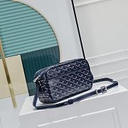 Okify Goyard Cap-Vert PM Bag Dark Blue 23x14x8cm - 4