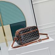 Okify Goyard Cap-Vert PM Bag Black And Brown 23x14x8cm - 3