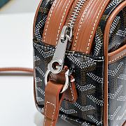 Okify Goyard Cap-Vert PM Bag Black And Brown 23x14x8cm - 6