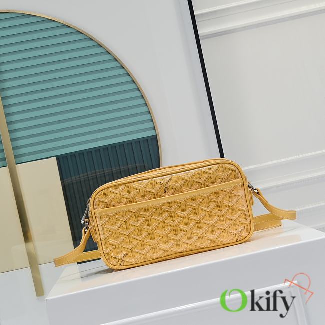 Okify Goyard Cap-Vert PM Bag Yellow 23x14x8cm - 1