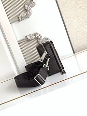 Okify Fendi Camera Case Bag Dark Brown 18x14x8cm - 5