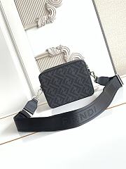 Okify Fendi Camera Case Bag Black 18x14x8cm - 3