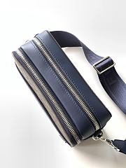 Okify Fendi Camera Case Bag Dark Blue 18x14x8cm - 6