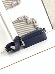 Okify Fendi Camera Case Bag Dark Blue 18x14x8cm - 4