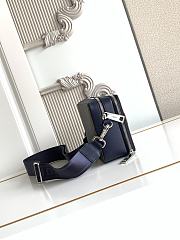 Okify Fendi Camera Case Bag Dark Blue 18x14x8cm - 3