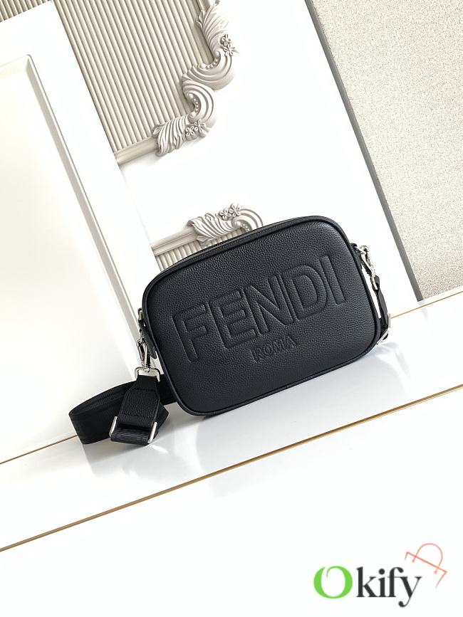 Okify Fendi Roma Camera Case Bag Black 22x15x5cm - 1