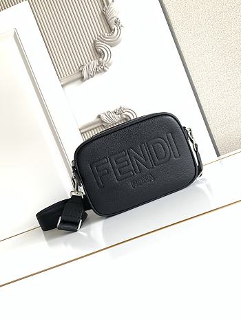 Okify Fendi Roma Camera Case Bag Black 22x15x5cm