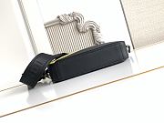 Okify Fendi Diagonal Camera Case Bag Black 22x15x5cm - 5