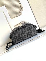 Okify Fendi Strike FF Black Backpack 41x31x16cm  - 3