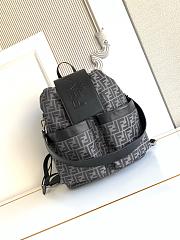 Okify Fendi Strike FF Black Backpack 41x31x16cm  - 1