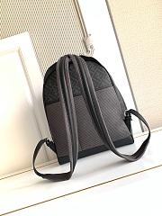 Okify Fendi Chiodo Diagonal Black Backpack 43x33x14cm - 2