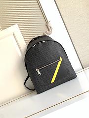 Okify Fendi Chiodo Diagonal Black Backpack 43x33x14cm - 1