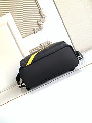 Okify Fendi Diagonal Black Backpack 38x32x12cm - 4