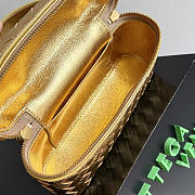 Okify Bottega Veneta Bang Bang Vanity Case Bag Gold 22x12.5x5cm - 2