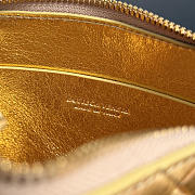 Okify Bottega Veneta Concert Pouch Bag Gold 18.5x11.5x8.5cm - 2