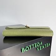 Okify Bottega Veneta Andiamo Clutch Bag Green Matcha Crocodile 31x13x3cm - 4